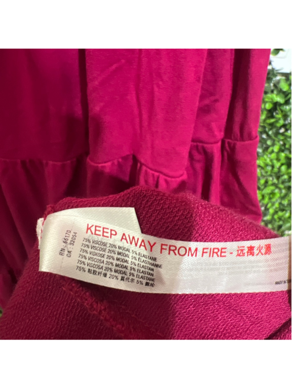 Anthropologie Saturday Sunday Shanna Fuchsia Tiered Sleeveless Jersey Dress XS - Picture 8 of 9